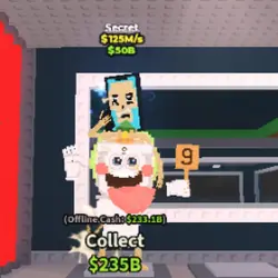 La Secret Combinasion 125M - 800M s (Секретный персонаж) — Roblox, лот №233872