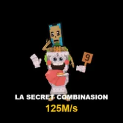 La Secret Combinasion 125M s Exclusive - Ultra Rare (Секрет… — Roblox, лот №233875
