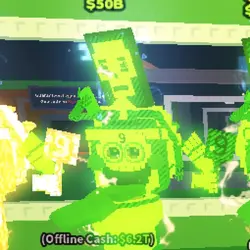 La Secret Combinasion 1B s Radioactive (Секретный персонаж) — Roblox, лот №233885