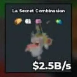 LA Secret Combinasion 2.5B s with 5 Trait RAF (Секретный пе… — Roblox, лот №233892