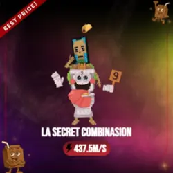 La Secret Combinasion 437.5M s (Секретный персонаж) — Roblox, лот №233897