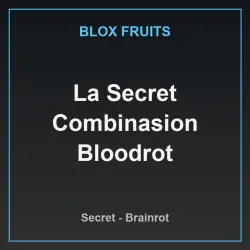 La Secret Combinasion Bloodrot (Секретный персонаж) — Roblox, лот №233907