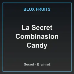 La Secret Combinasion Candy (Секретный персонаж) — Roblox, лот №233908