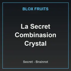 La Secret Combinasion Crystal (Секретный персонаж) — Roblox, лот №233909