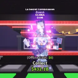 La Secret Combinasion Crystal 2B s (Секретный персонаж) — Roblox, лот №233911