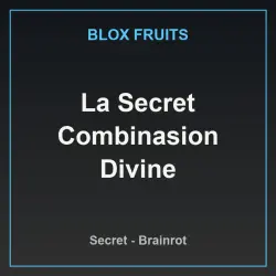 La Secret Combinasion Divine (Секретный персонаж) — Roblox, лот №233925