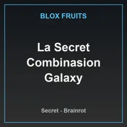 La Secret Combinasion Galaxy (Секретный персонаж) — Roblox, лот №233933