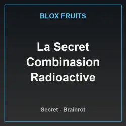 La Secret Combinasion Radioactive (Секретный персонаж) — Roblox, лот №233945
