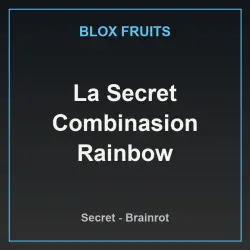 La Secret Combinasion Rainbow (Секретный персонаж) — Roblox, лот №233950