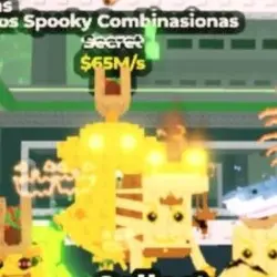 La Spooky Combinasionas Gold Mutation 65M s Secret (K01) (С… — Roblox, лот №233995