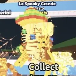 La Spooky Grande (Gold) (Секретный персонаж) — Roblox, лот №234004