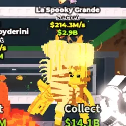 La Spooky Grande Gold 214M s (Секретный персонаж) — Roblox, лот №234026