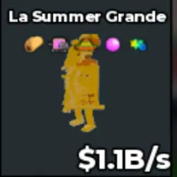 La Summer Grande 1.1B GOLD (Секретный персонаж) — Roblox, лот №234044