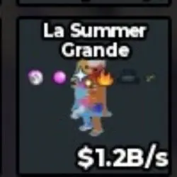 La Summer Grande 1.2B (Секретный персонаж) — Roblox, лот №233959