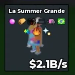 LA Summer Grande 2.1B s with 9 Trait RAF (Секретный персона… — Roblox, лот №233977