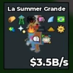 LA Summer Grande 3.5B s with 15 Trait RAF (Секретный персон… — Roblox, лот №233990