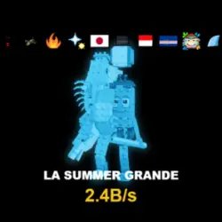 La Summer Grande Diamond 2.4B s Exclusive - Ultra Rare (Сек… — Roblox, лот №234052