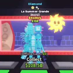 La Summer Grande Diamond 540M s (Секретный персонаж) — Roblox, лот №234060