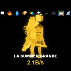La Summer Grande Gold 2.1B s Exclusive - Ultra Rare (Секрет… — Roblox, лот №234078