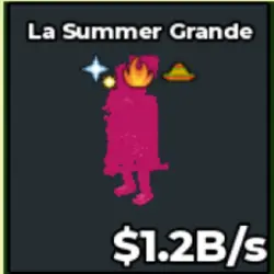 La Summer Grande Rainbow 1,2B s (Секретный персонаж) — Roblox, лот №234094