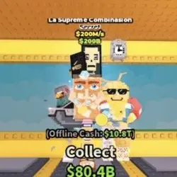 la supreme combinasion 200M (Секретный персонаж) — Roblox, лот №234085