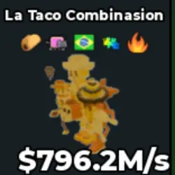 La Taco Combinasion - 338 (Секретный персонаж) — Roblox, лот №234113