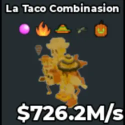 La Taco Combinasion - 351 (Секретный персонаж) — Roblox, лот №234114