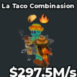 La taco combinasion 423 (Секретный персонаж) — Roblox, лот №234131