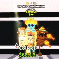 La Taco Combinasion 595 M s Trait Meowl (Секретный персонаж) — Roblox, лот №234139
