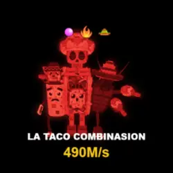 La Taco Combinasion Bloodrot 490M s Exclusive - Ultra Rare … — Roblox, лот №234158