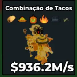 La Taco Combinasion Gold 936.2M s (Секретный персонаж) — Roblox, лот №234165