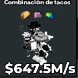 La Taco Combinasion YinYang Secret 2Traits 647.5M s V14 (Се… — Roblox, лот №234177