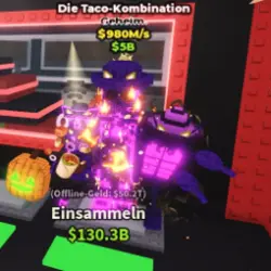 la Taco galaxy 980m with MEOW trait rare (Секретный персона… — Roblox, лот №234179