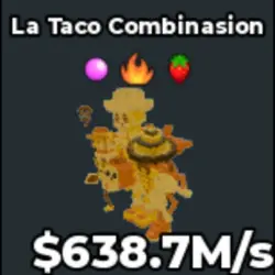La Taco Strawberry Trait (Секретный персонаж) — Roblox, лот №234181
