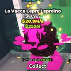 La Vacca Lepre Lepreino - Rainbow - Lucky - Glitch - $20.9M… — Roblox, лот №234061