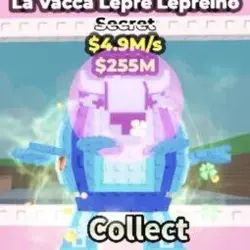 La Vacca Lepre Lepreino DIAMOND 4.9M s (Секретный персонаж) — Roblox, лот №234074