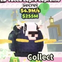 La Vacca Lepre Lepreino with Green balloon mutation 4.9M s … — Roblox, лот №234198
