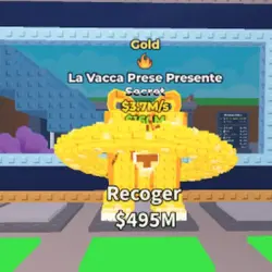 LA Vacca Prese Presente - Gold (Секретный персонаж) — Roblox, лот №234208