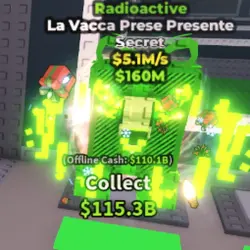 La Vacca Prese Presente radioactive 5m s (Секретный персона… — Roblox, лот №234218