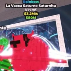 La Vacca Saturno Saturnita Rainbow Seller (Секретный персон… — Roblox, лот №234269