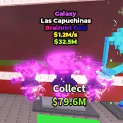 Las Capucchinas 1.2M s (Brainrot God персонаж) — Roblox, лот №234281