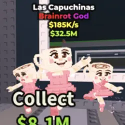 Las Capuchinas (Brainrot God персонаж) — Roblox, лот №234282