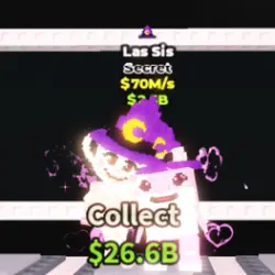 Las Sis 70 M s Trait Witch Hat (Секретный персонаж) — Roblox, лот №234314