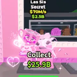 Las SIS CANDY 70 M (Секретный персонаж) — Roblox, лот №234319