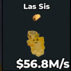 Las Sis Gold 56.8M s V208 (Секретный персонаж) — Roblox, лот №234325