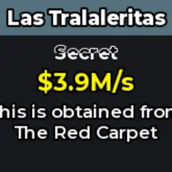 Las Tralaleritas (Секретный персонаж) — Roblox, лот №234345