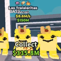 Las Tralaleritas $8.6m s (Секретный персонаж) — Roblox, лот №234346