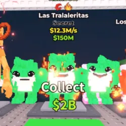 LAS TRALALERITAS 12.3M (Секретный персонаж) — Roblox, лот №234353