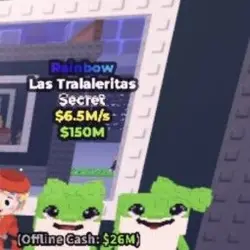 Las Tralaleritas 6.5M s (Секретный персонаж) — Roblox, лот №234354