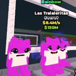 Las Tralaleritas 8.4M s Rainbow Mutation 1 Trait (Секретный… — Roblox, лот №234357